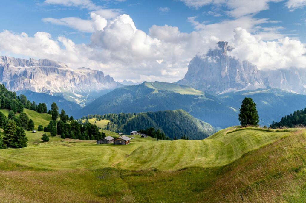 foto dell'alpe nella comunità comprensoriale della val pusteria