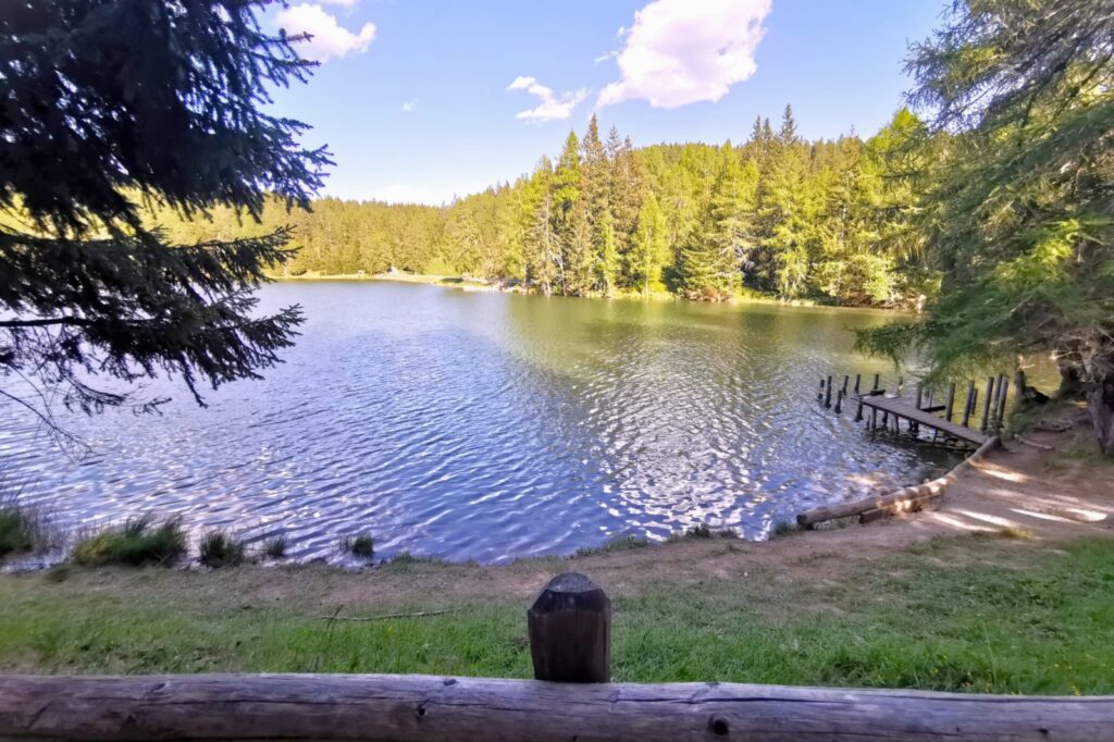 Lago di Tret la perla della Val di Non